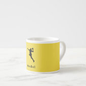 Handbalspeler Espresso Kop (Voorkant rechts)