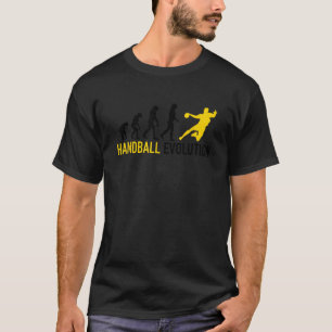 Handbalspeler Evolutie Handbal T-shirt
