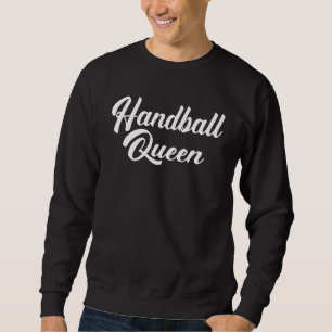 Handbalspeler Handbal Bal Koningin Outfit Handbal Trui