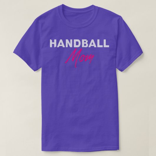 Handbalspeler handbalspeler Moeder T-shirt (Design voorkant)