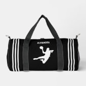 Handbalspeler Meisje, Verjaardagscadeau, Team Plunjezak (Voorkant)