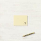 Handbalspeler Post-it® Notes (Op bureau)