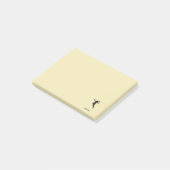 Handbalspeler Post-it® Notes (Schuin)