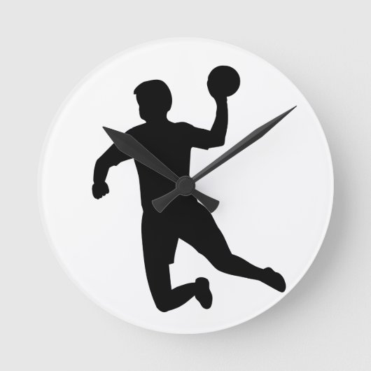 Handbalspeler Ronde Klok (Voorkant)