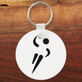 Handbalspeler Sleutelhanger (Voorkant)
