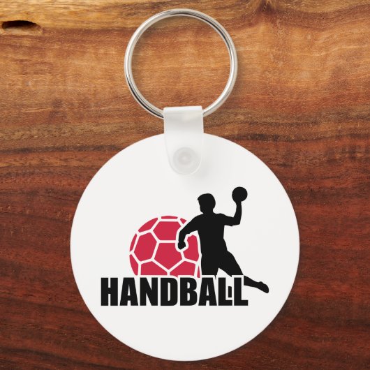 Handbalspeler Sleutelhanger (Voorkant)