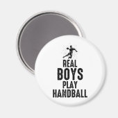 Handbalspeler Sport Team Handballer Funny Gezegde Magneet (Voorkant / Achterkant)