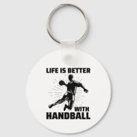 Handbalspeler Sport Team Handballer Funny Gezegde