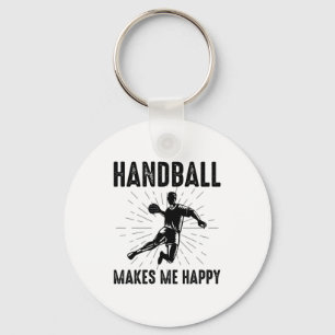 Handbalspeler Sport Team Handballer Funny Gezegde Sleutelhanger