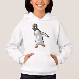 Handbalspeler van de pinguïnhandbal