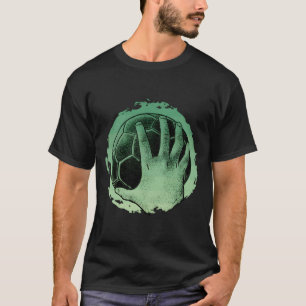 Handbalspelerstijl voor handbalfans t-shirt