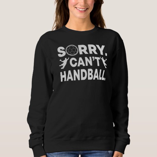 Handbalsportteam Handballer Goalkeeper Trui (Voorkant)