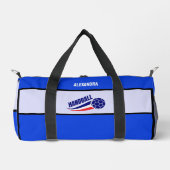 Handbalster Meisje, Verjaardag, Frankrijk Vlag Plunjezak (Voorkant)