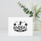 Handbalteam | Handbalspelers Sport Trainer Briefkaart (Staand voorkant)