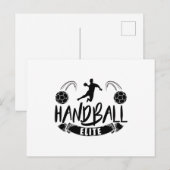 Handbalteam | Handbalspelers Sport Trainer Briefkaart (Voorkant / Achterkant)
