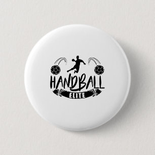 Handbalteam Handbalspelers Sport Trainer Ronde Button 5,7 Cm