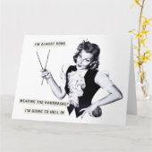 Handbasket To Hell Kaart (Gele Bloem)