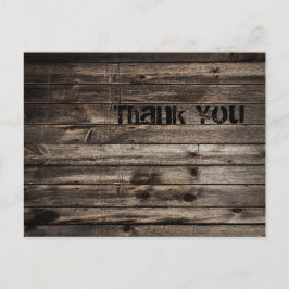  handbediende houtkorrelconstructie briefkaart