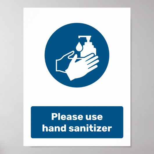Handbediende sensor gebruiken poster (Voorkant)