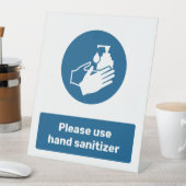 Handbediende sensor gebruiken reclamebord met voetstuk (Insitu)