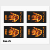 Handbediende/vliezen...CRPS Rechthoekige Sticker (Vel)