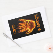 Handbediende/vliezen...CRPS Rechthoekige Sticker (Envelop)