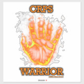 Handbediende/vliezen...CRPS Sticker (Vel)