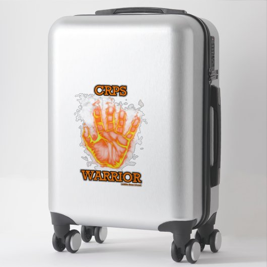 Handbediende/vliezen...CRPS Sticker (Koffer)