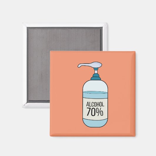 Handbeenderer met 70% alcohol magneet (Voorkant / Achterkant)