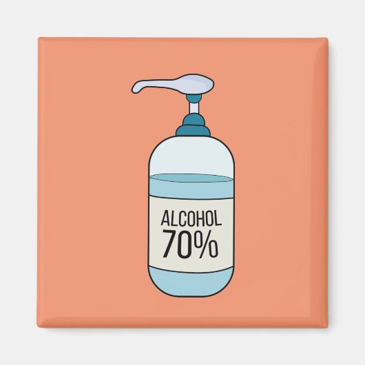 Handbeenderer met 70% alcohol magneet (Voorkant)