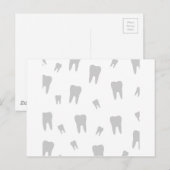 Handbehangselpapier voor tandheelkundig gebruik briefkaart (Voorkant / Achterkant)