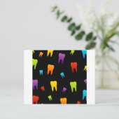 Handbehangselpapier voor tandheelkundig gebruik briefkaart (Staand voorkant)