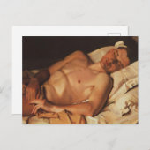 Handbeige slaapstand briefkaart (Voorkant / Achterkant)