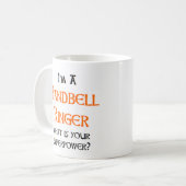 handbelbeslisser koffiemok (Voorkant links)