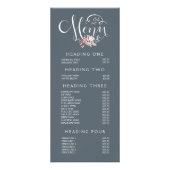 Handbelettering Salon Stylist Menu prijslijst (Voorkant)