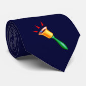 Handbelgrafisch afbeelding, afbeelding handjingle stropdas (Opgerold)