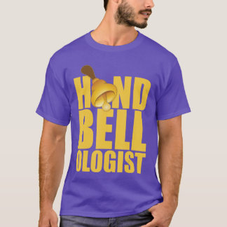 Handbelkoor Belrinkelen Kerk Muziekshirt retr T-shirt