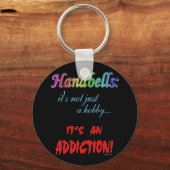 Handbell Addiction Sleutelhanger (Voorkant)