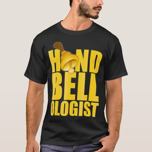 Handbell Choir Bell Ringing Kerk Muziek Tshirt (Voorkant)