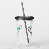 Handbell Choir Ringers Spelers Gepersonaliseerd Acryl Drinkbeker (Links)