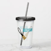 Handbell Choir Ringers Spelers Gepersonaliseerd Acryl Drinkbeker (Achterkant)