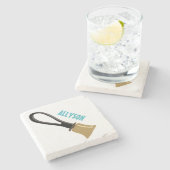 Handbell Choir Ringers Spelers Gepersonaliseerd Stenen Onderzetter (Zijkant)