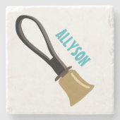 Handbell Choir Ringers Spelers Gepersonaliseerd Stenen Onderzetter (Voorkant)