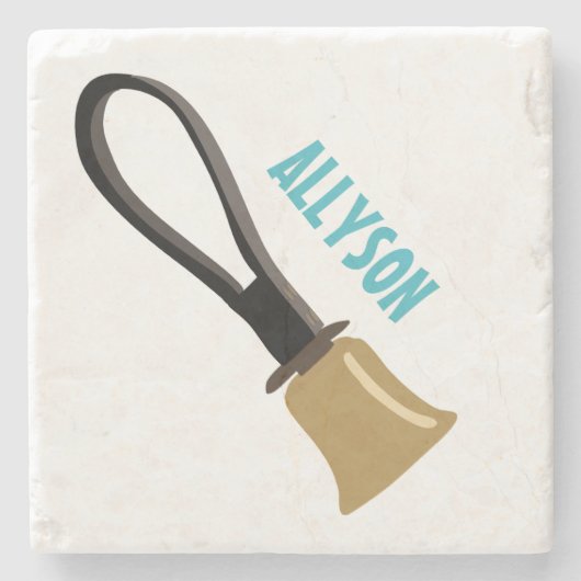 Handbell Choir Ringers Spelers Gepersonaliseerd Stenen Onderzetter (Voorkant)