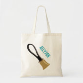 Handbell Choir Ringers Spelers Gepersonaliseerd Tote Bag (Voorkant)