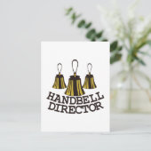 Handbell Director Briefkaart (Staand voorkant)