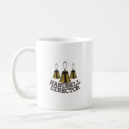 Handbell Director Koffiemok (Links)