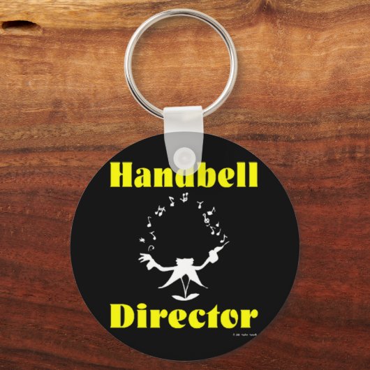 Handbell Director Sleutelhanger (Voorkant)