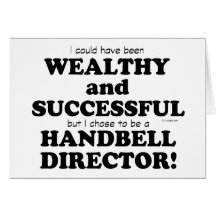 Handbell Director Wealthy & Succesvol