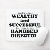 Handbell Director Wealthy & Succesvol Muismat (Met muis)